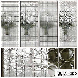 Glass block partition 2