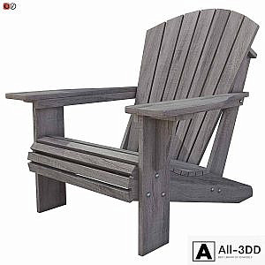 Wooden garden chair 04