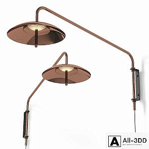 Lightology SIGNAL SWING ARM WALL LIGHT By Souda