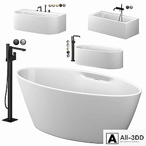 Cezares and Grohe bath set