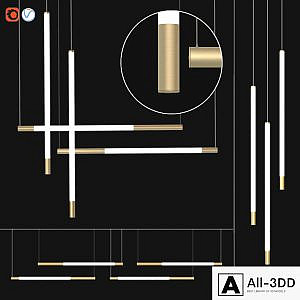 Aliexpress / Stripes pendant lgiht Set 2