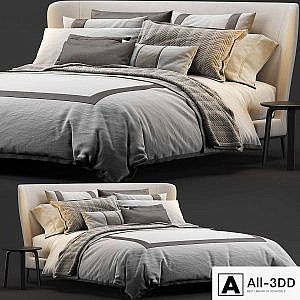 Poliform Gentleman Bed