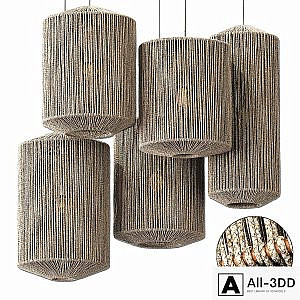Lamp barrel big rope n1