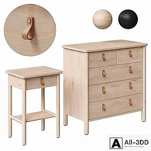BJÖRKSNÄS / BJORKSNAS Cabinet and chest of drawers IKEA