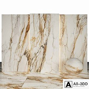 Tru gold marble