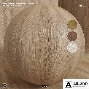 Material wood (seamless) oak - set 119