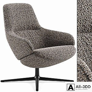 Aston Club 4 ways low backrest by Arper