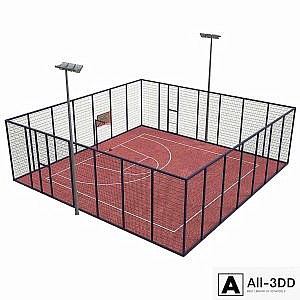 Streetball field