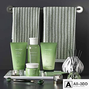 Innisfree Green Tea Cosmetics Decor Set