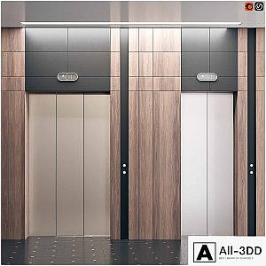 Elevator with interior 1