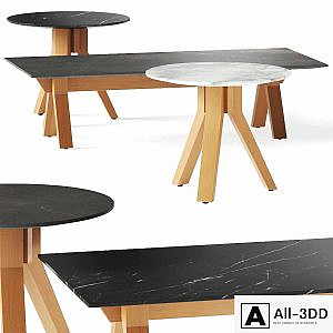 Kettal Vieques Coffee Tables