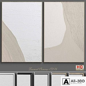 Abstract Textural Plaster Wall Art C-276