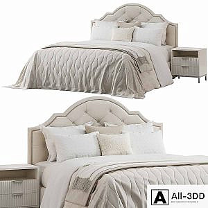 Bassett Bonnet Qween Headboard Bed