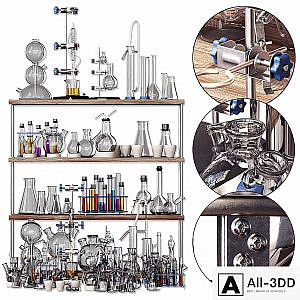Chemistry dishes n2 / Chemistry laboratory glassware No. 2