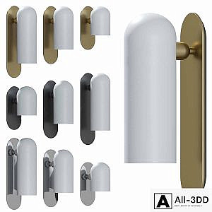 Wall sconces set ODYSSEY SCONCE by Schwung Home