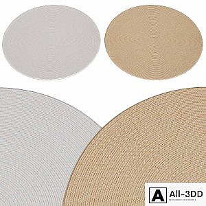 Circle rugs №053