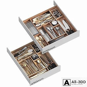Filling for kitchen drawers