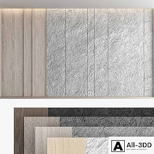Decorative wall panel set 59