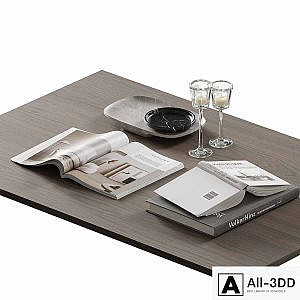 coffee table decor set 001