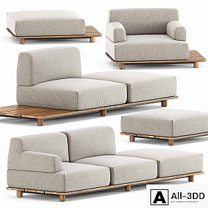 Palco sofa module set 1 by Kristalia