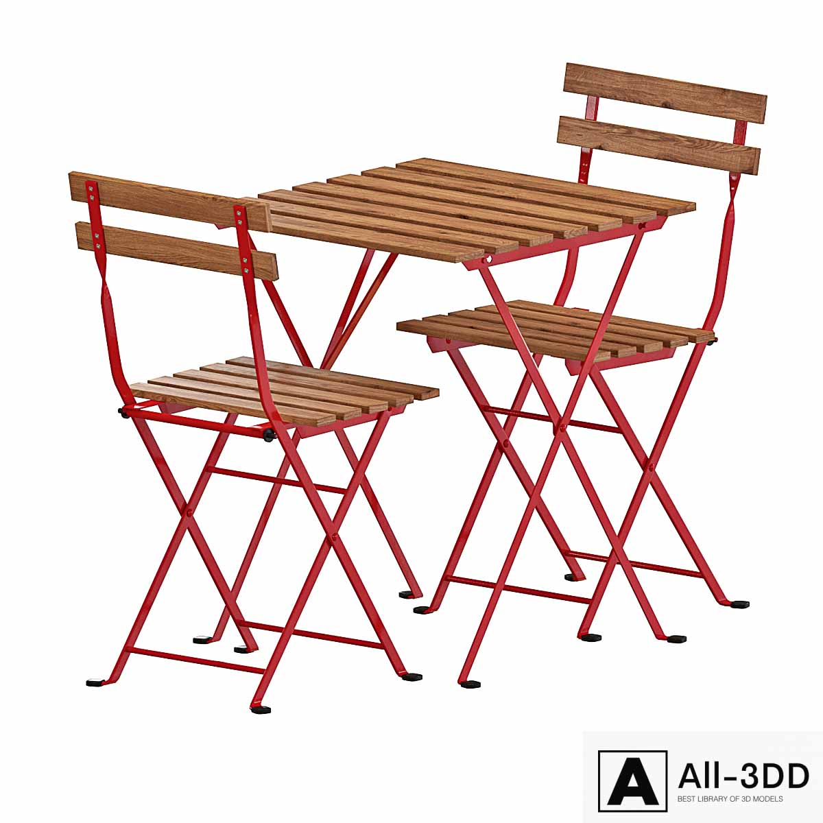IKEA TÄRNÖ Table And Chairs modern interior 3D model IKEA TÄRNÖ Table And Chairs