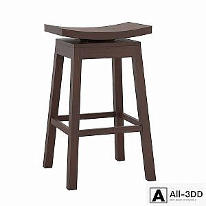 Saddle bar stool