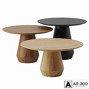 Charlotte Triple Center coffee tables by Collector