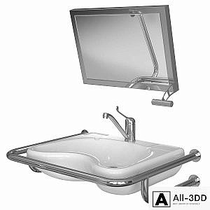 Sink for people with disabilities