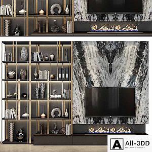TV shelf 0453