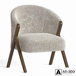 Boucle armchair zarahome