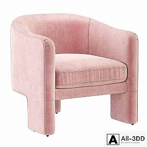 Fairfax sculptural Chair CoCo Republic