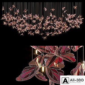 Light stained glass Vargov Design - Butterfly