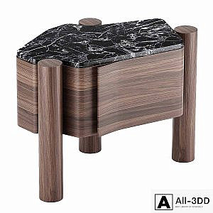 VILLA Side Table by OKHA