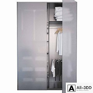 Cupboard with filling