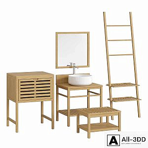 Haumea La redoute Bathroom furniture set # 01
