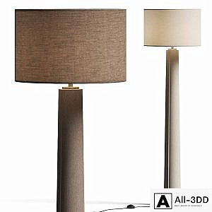 Jose Leite De Castro Totem Floor Lamps