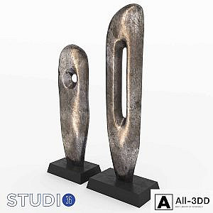 OM Sculptures Dialma Brown DB006327 and DB006328 from STUDIO36SHOP.RU