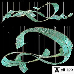 Light composition Vargov Design - Ribbon