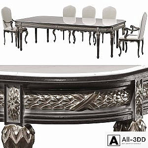 kosovart victoria dining table and chair