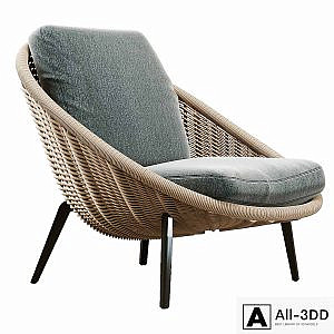 Minotti Lido Cord Outdoor Armchair