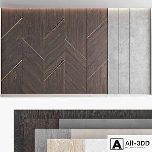Decorative wall panel set 73