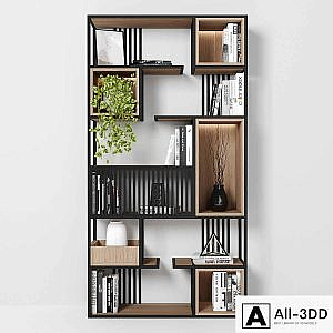 Rack and Bookcase 016