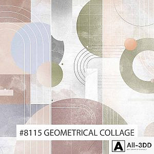 Creativille | Wallpapers | 8115 Geometrical Collage