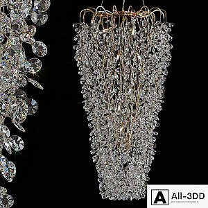 Hanging chandelier AISLING E