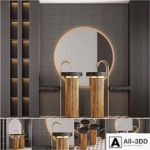 Bathroom Furniture Set 01