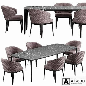 ATOM Chair Poliform HENRY Table