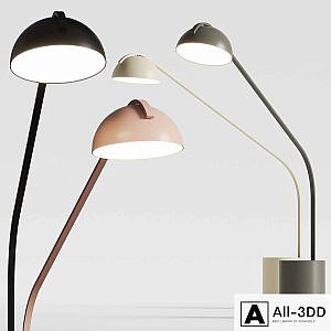 Kettal Half Dome Arc Floor Lamps