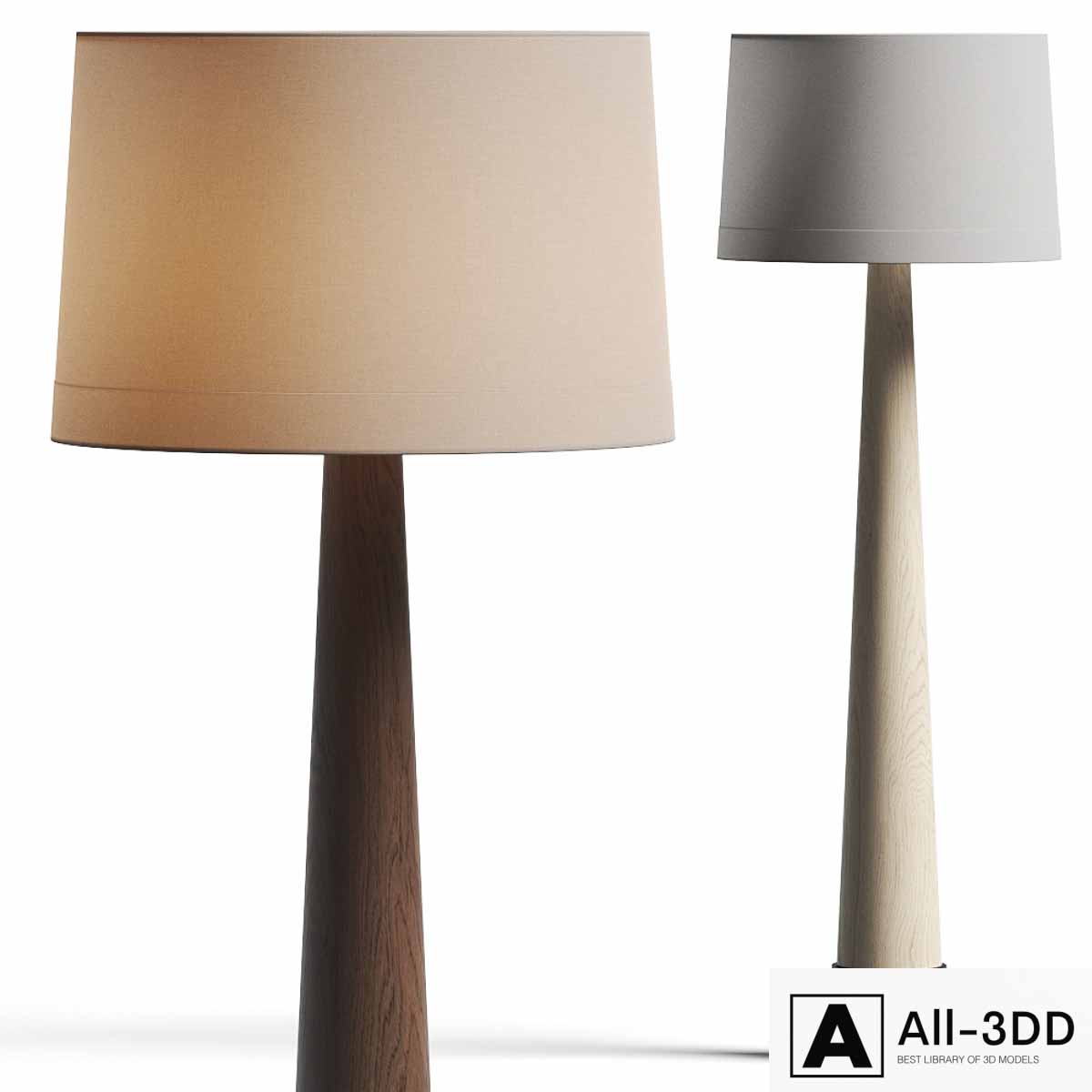 Mcgee & Co. Kamile Floor Lamp modern interior 3D model Mcgee & Co. Kamile Floor Lamp