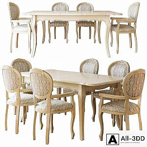 BUCZYNSKI folding table medium. Cleopatra collection