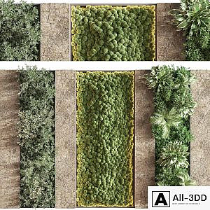 Concrete and Vertical Garden 02